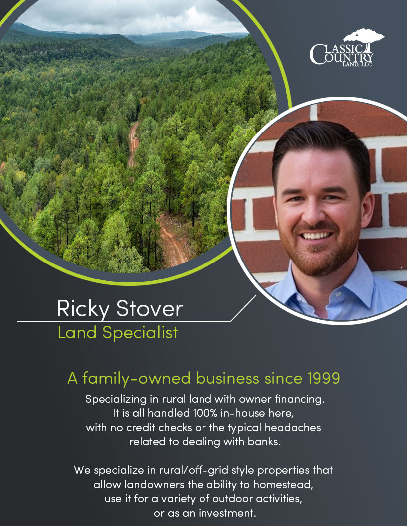 Land Specialist / Ricky Stover Classic Country Land
